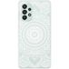Samsung Galaxy A73 5G Siliconen hoesje Mandala wit