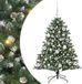 vidaXL Kunstkerstboom Groen 120 cm PVC en Plastic en Staal