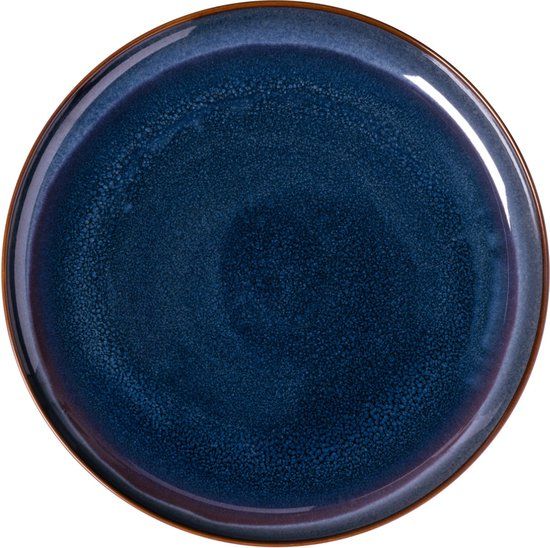 LIKE BY VILLEROY & BOCH Crafted Denim Serveerbord 29cm - Blauw - Porselein