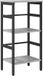 vidaXL Étagère 2 niveaux Gris Sonoma Bois composite
