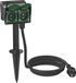 ProPlus Dubbele tuincontactdoos - 4-voudig - 2 meter kabel - IP44 - 3680W - Neopreenkabel