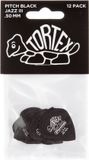 Dunlop Tortex Standard Jazz III Plectrums - 0.50 mm - Red - Player's Pack (12 Stuks)