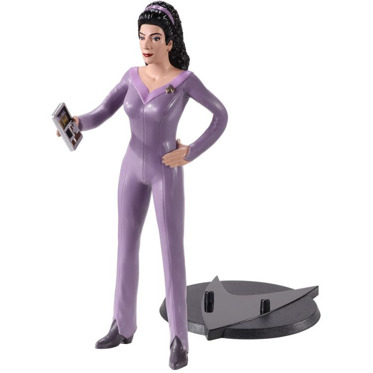 The Noble Collection Star Trek: The Next Generation - Counselor Troi Bendyfig