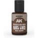 AK Interactive AK12104 Precisie-spanellinnen, donkerbruin, 30 ml