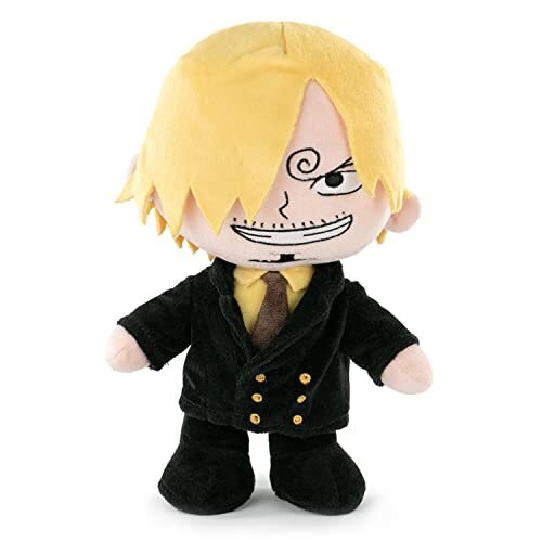 Barrado One Piece Karakter Knuffeldier - 28cm - Luffy, Sanji, Roronoa Zoro - Super Soft Kwaliteit (Sanji)