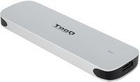 Tooq Externe Doos TQE-2202S Zilverkleurig Staal