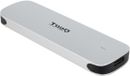 Tooq Externe Doos TQE-2202S Zilverkleurig Staal