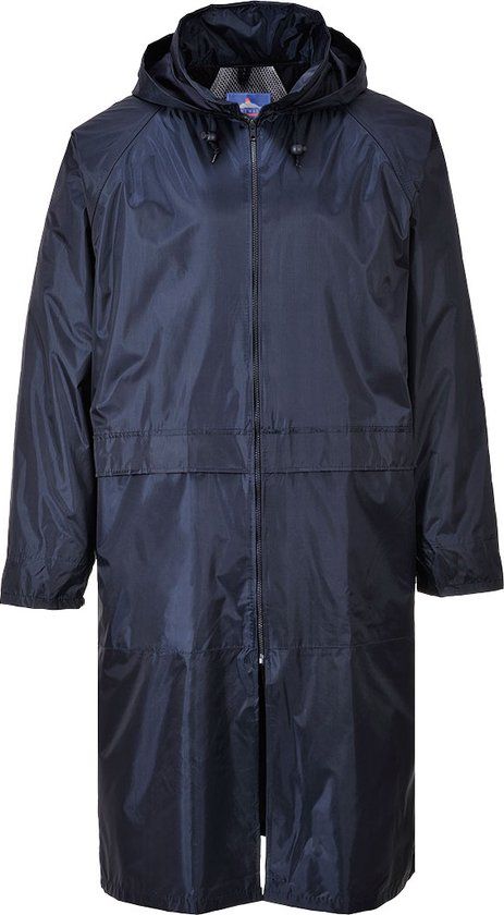 Portwest S438 Regenjas Lang model Donker blauw Maat S