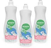 Siveno Baby Fles- & Afwasmiddel Voordeelverpakking – 3 x 500 ml – Natuurlijk, Vegan & Veilig voor Babyflessen