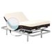 Gerialife® Elektrisch bed met orthopedisch matras van traagschuim, 20 cm (80 x 190 cm, kabelbediening)