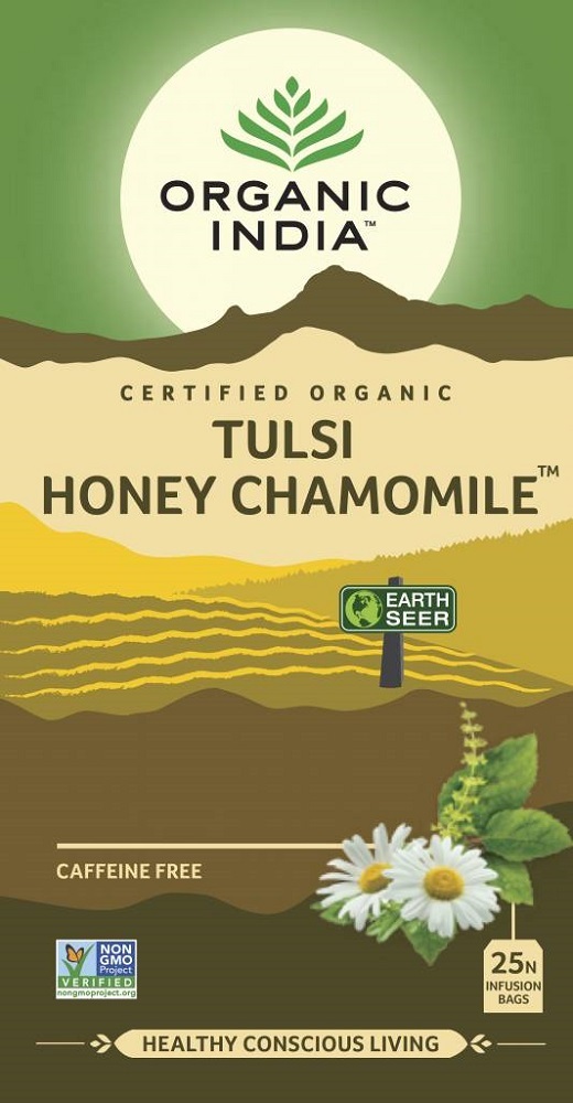 Organic India Thee Tulsi Honey Chamomile