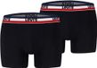 Levis Lot de 2 Hommes REPEAT LOGO SPW BOXER Boxer - Noir, Taille M