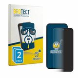 BROTECT - privacy screenprotector voor Motorola Moto G87 - Folie Beschermfolie Blauwlichtfilter 2 Stuks