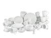 CreaTable Luna Serie Wit Combinatie Service 80 Stuks Porselein