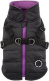 Mountaineer Puppia Mountaineer II, wintervest met harnas, zwart, XXL