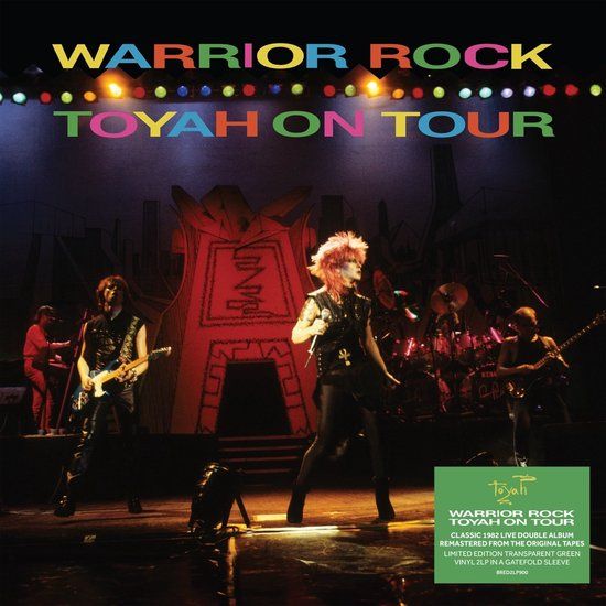 Warrior Rock - Toyah On Tour 2LP Transparent Green Vinyl Edition