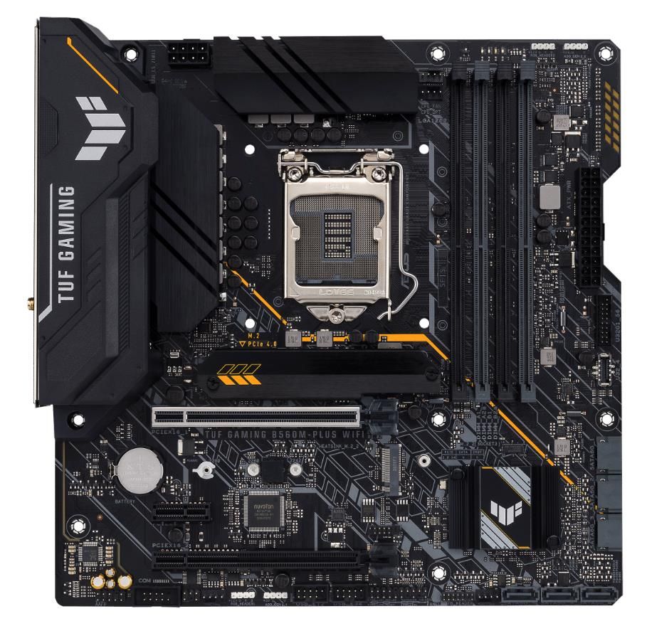 ASUS TUF GAMING B560M-PLUS WIFI - Moederbord - micro ATX - Intel B560 - Wi-Fi