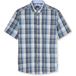 OLYMP Casual Regular Fit Overhemd Korte mouw blauw