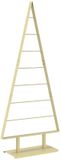 vidaXL Metalen kerstboom KUOPIO 150 cm Staal Goud