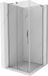 Mexen Velar L cabine de douche coulissante 110 x 110 cm, transparent, chrome