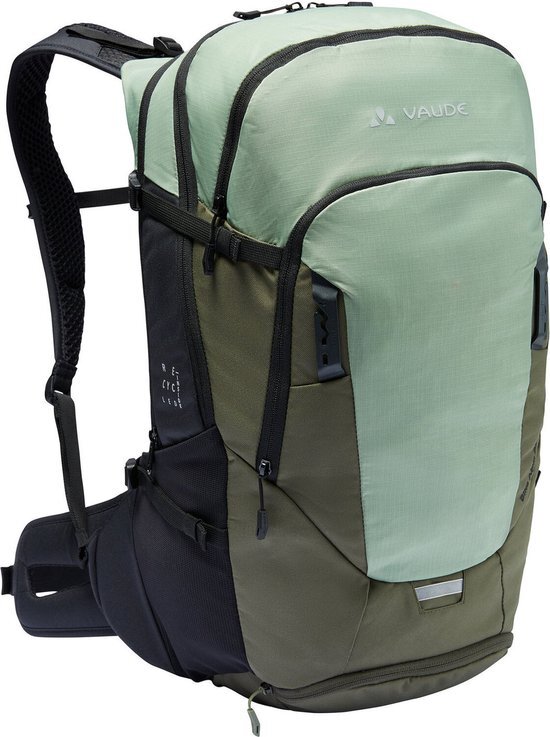 Vaude Bike Alpin 25+5 Rugzak, groen