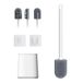 Ibergrif M34151-2 Set van 2 Siliconen Toiletborstels