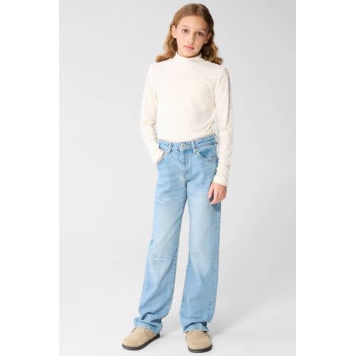 Shoeby straight regular waist regular fit jeans light blue denim