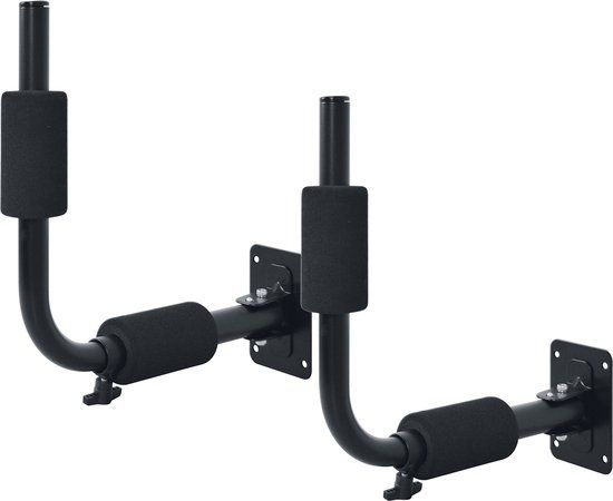 Twinny Load Muurbeugels Dakkoffer Zwart 2 Stuks