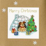 Bothy Threads Kerstkaart borduren telwerk