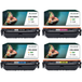 Canon 4x Toner Pour Canon CRG-069 Xxl + Chipset | Mf752cdw Mf754cdw Lbp673cdw