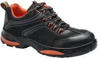 Portwest FC61 Compositelite Nubuck Leder Schoen S3S HRO FO SR Zwart - 41