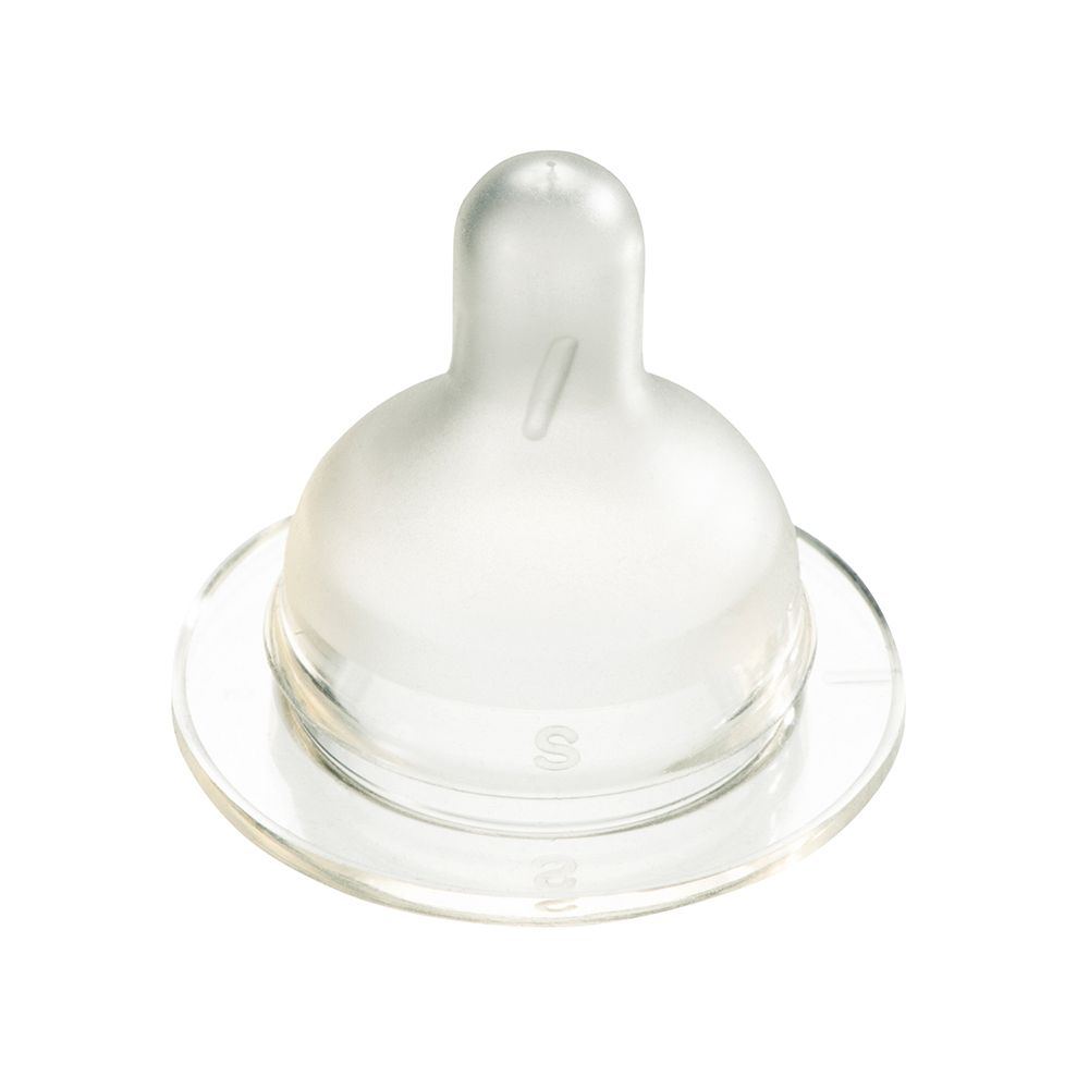 Difrax Flesspeen Natural Wide Small 2 St