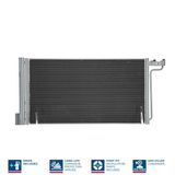 NISSENS Condenseur, climatisation pour FORD: C-Max, Focus (Ref: 940181)