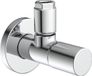 KIRCHHOFF DEV-1WK Hoekstopkraan - 1/2"BU x 10 mmQ - Met Rozet
