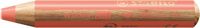 STABILO Kleurpotloden 880 woody 3 in 1 Pastel Rood | 5 stuks