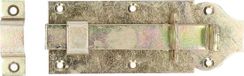 Deltafix Schuifslot/Hangslotschuif - Geel Verzinkt Staal - 14cm Lengte