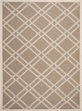 Safavieh Trellis Indoor/Outdoor Geweven Vloerkleed, Courtyard Collectie, CY6923, in Bruin & Bot, 160 X 231 cm