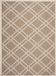 Safavieh Trellis Indoor/Outdoor Geweven Vloerkleed, Courtyard Collectie, CY6923, in Bruin & Bot, 160 X 231 cm