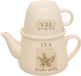 ATMOSPHERA CREATEUR D'INTERIEUR Théière Wellness 600ml blanc