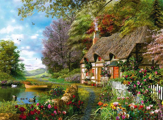 Ravensburger Country Cottage Legpuzzel 1500 Stukjes