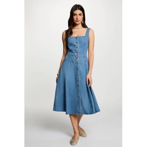 Morgan Morgan spijkerjurk medium blue denim