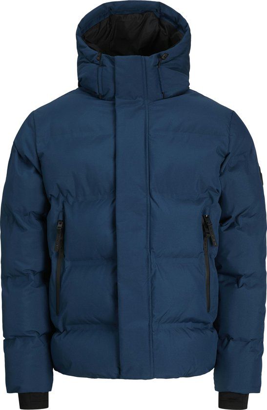 Jack &amp; jones Jack & Jones Jcofusion Puffer Jacket 12285919 Titan Mannen Maat - M