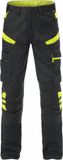 Fristads Broek 2555 Stfp - Zwart/hi-vis geel - C54