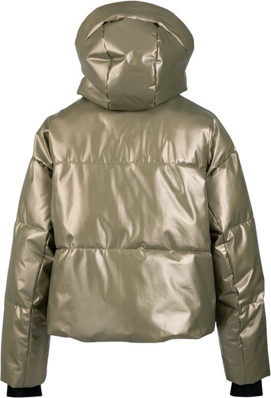 Brunotti Fiaskia-Metallic Dames Ski Jas Beige XL