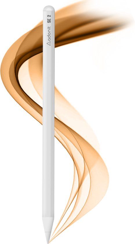 Adonit SE 2 Stylus Geschikt voor Apple iPad met LED-indicator, Wit