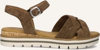 Gabor 083.3 Sandalen Dames Bruin Maat 38.5