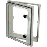 Fibox PW 504409 T 4901844 Zichtvenster Deksel transparant, Dubbele baard, UV-bestendig (l x b x h) 88 x 451 x 503 mm Polycarbonaat Grijs 1 stuk(s)