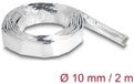 Delock 19001 Schutzschlauch Kabelslang 10 mm (max) Zilver 1 stuk(s)