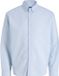 JACK&JONES JORNORREBRO OXFORD SHIRT LS MP Heren Overhemd Lange Mouw Katoen/Polyester Blauw M