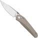 Bestech Mothus BG67B Satin 14C28N, Beige G10, couteau de poche, Kombou design